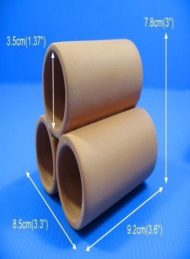 CORISRX BEST OF YOUR LIFESTYLE G&B Ceramic Pipe Set - Cones cave Pleco Cichlid Decor Fish - Image 4